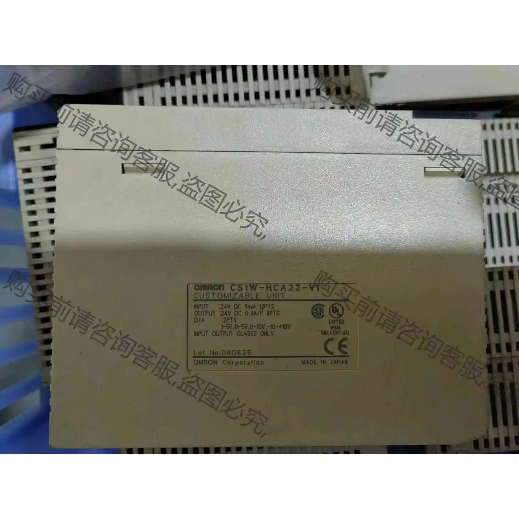 CS1W-HCA22-V1 议价产品 原装拆机功能完好