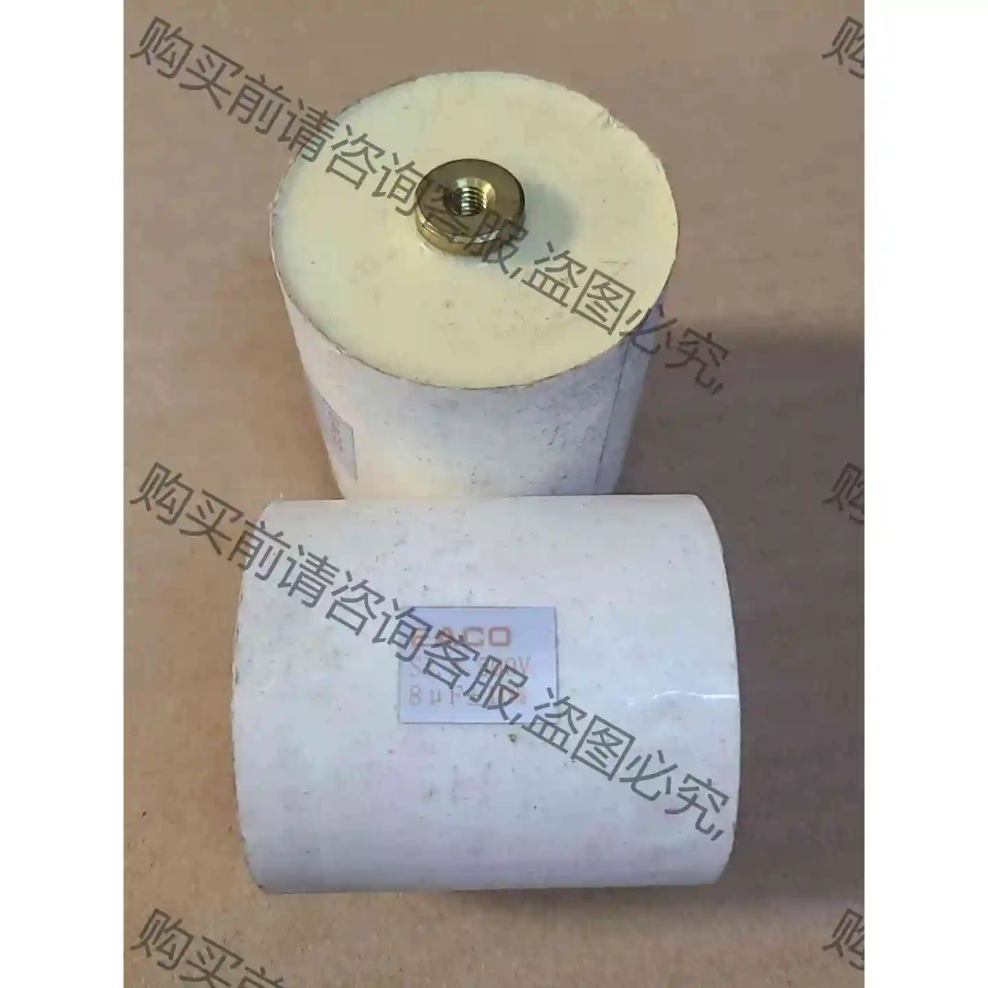 8uf500v 变频鱼船机关断电容8uf1500V直流实测， 议价产品 原装拆