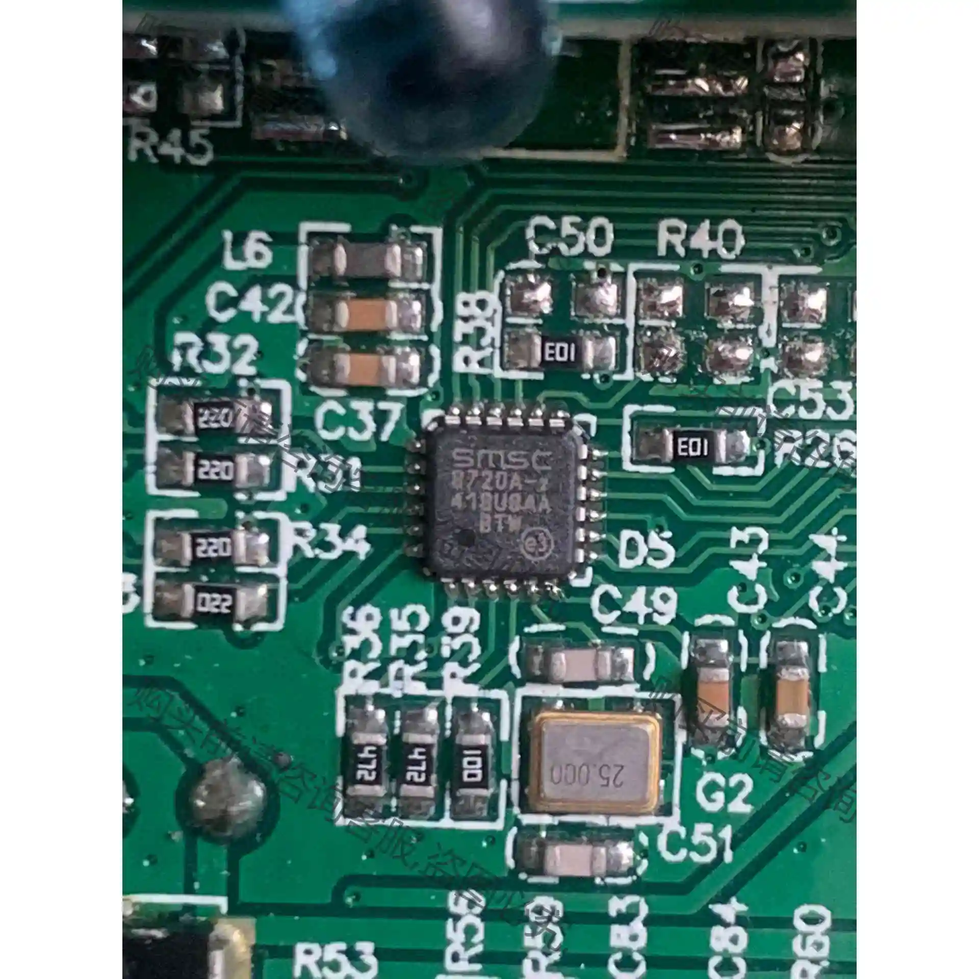 LAN8720AI-CP-TR 嵌入式外围芯片IC QFN- 议价产品 原装拆机功能