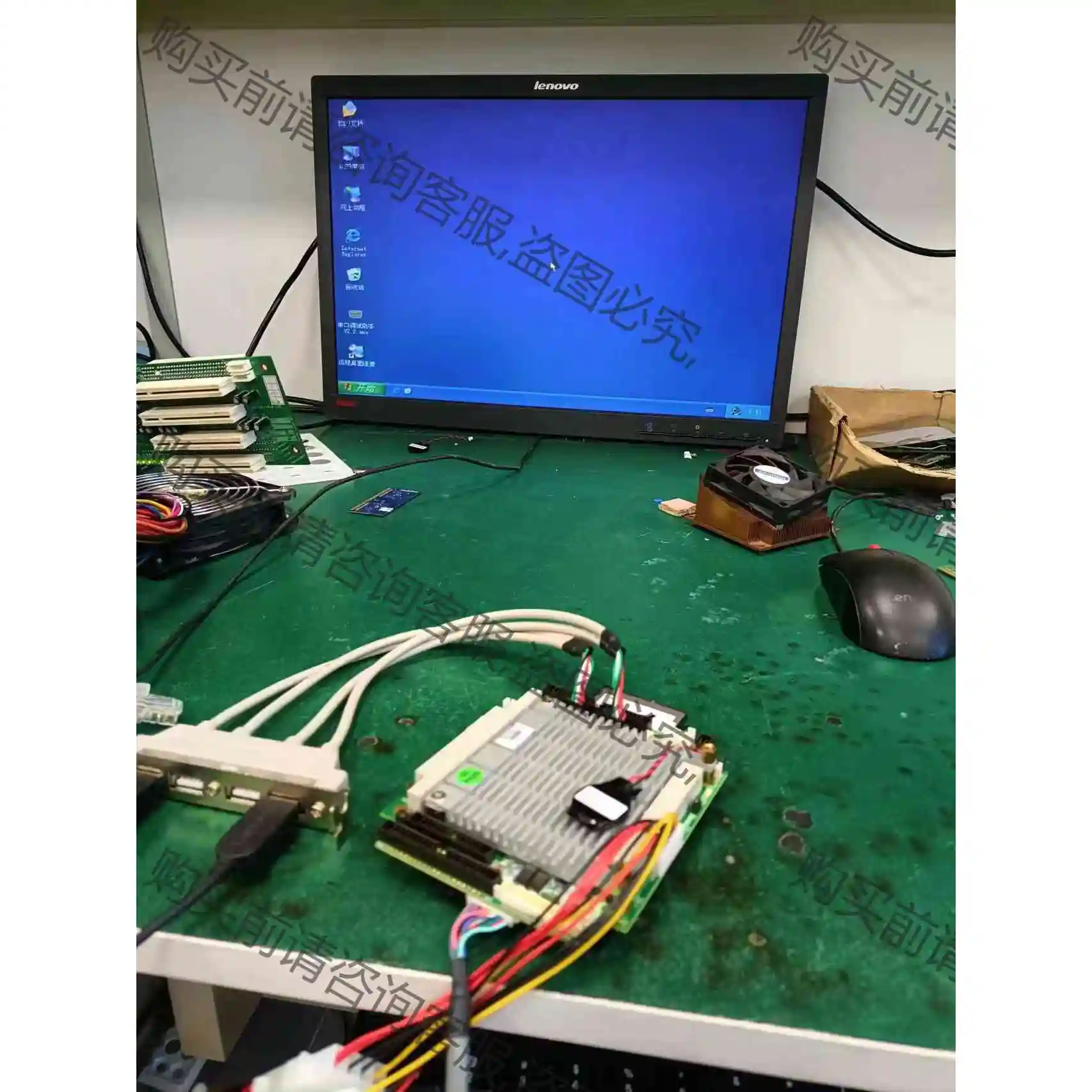 研华 PCM-3362N主板，实拍测试照片，议价出。 议价产品 原装拆机