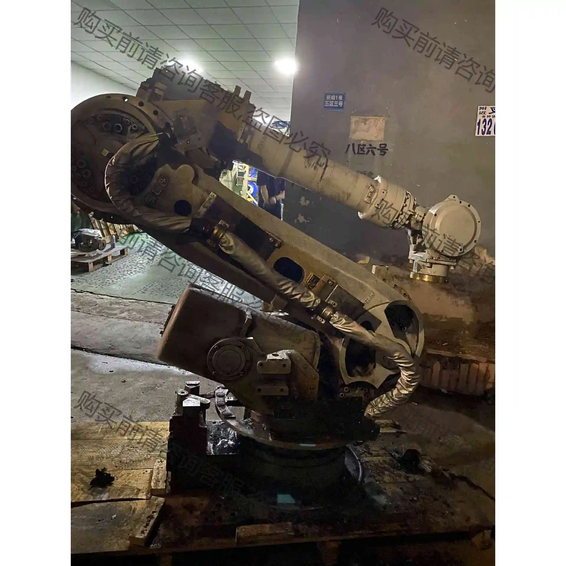 标价出，安川ES165N单本体一台，线缆，电机，减速机包好已 议价