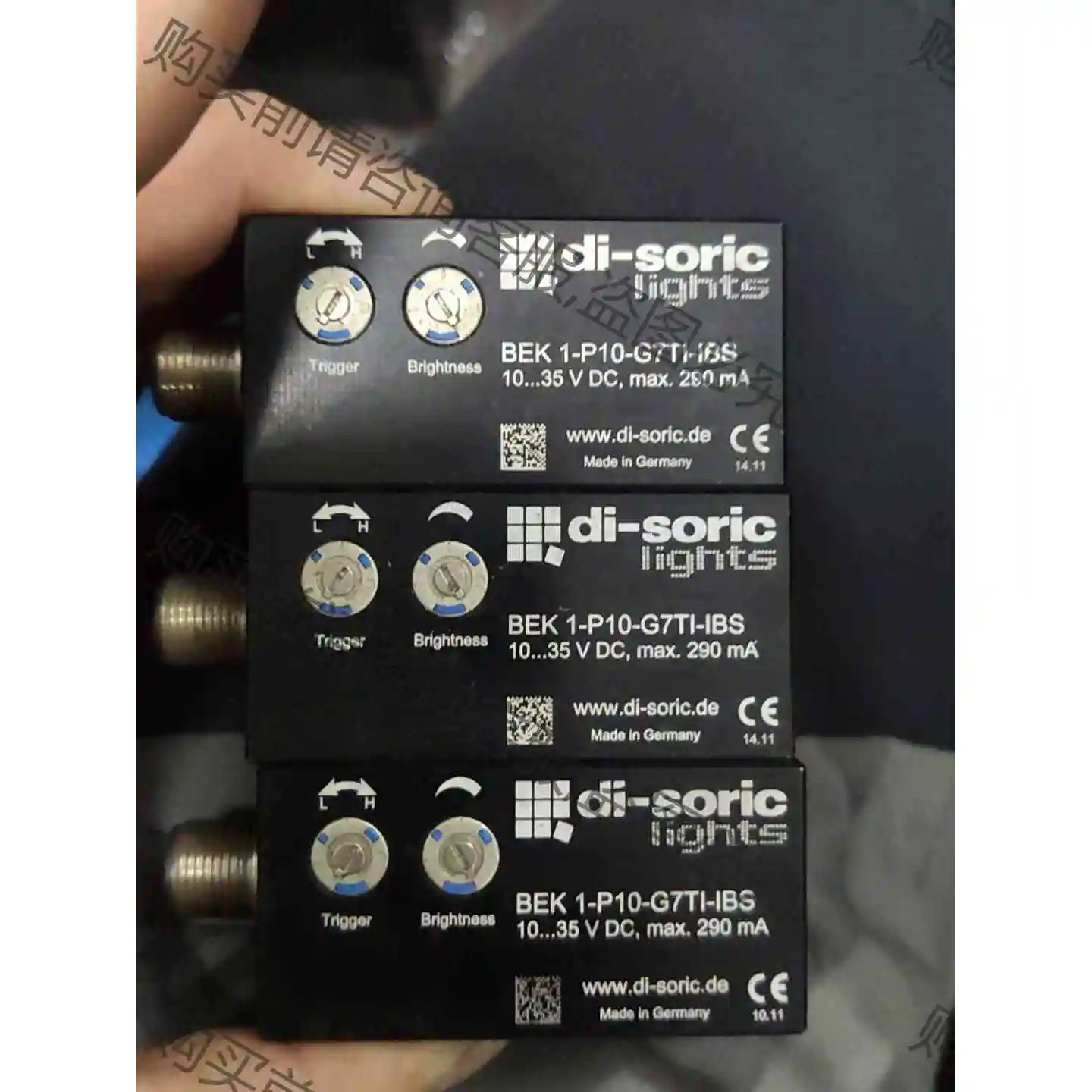 德森克di-soric BEK 1-P10-G7TI-IBS 议价产品 原装拆机功能完好