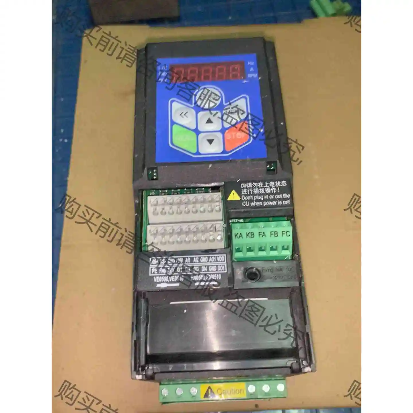 AD800-2SD75-PU00CU00 ABC 安百川变频 议价产品 原装拆机功能完