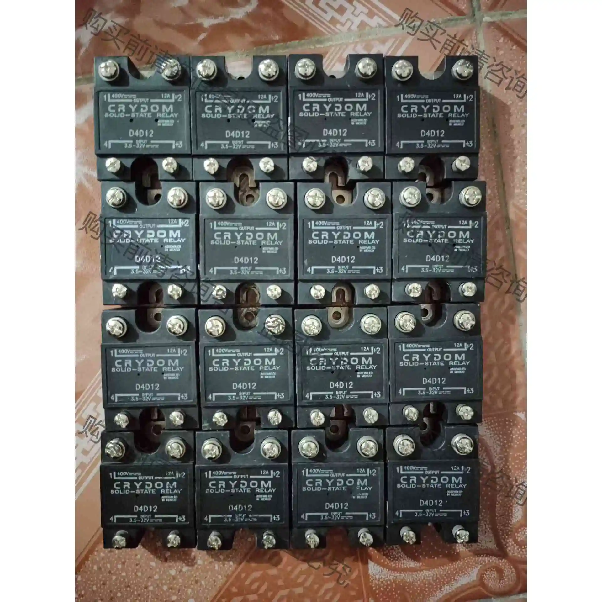 D4D12，美国快达固态继电器，直流控制直流，墨西哥产，质量 议价