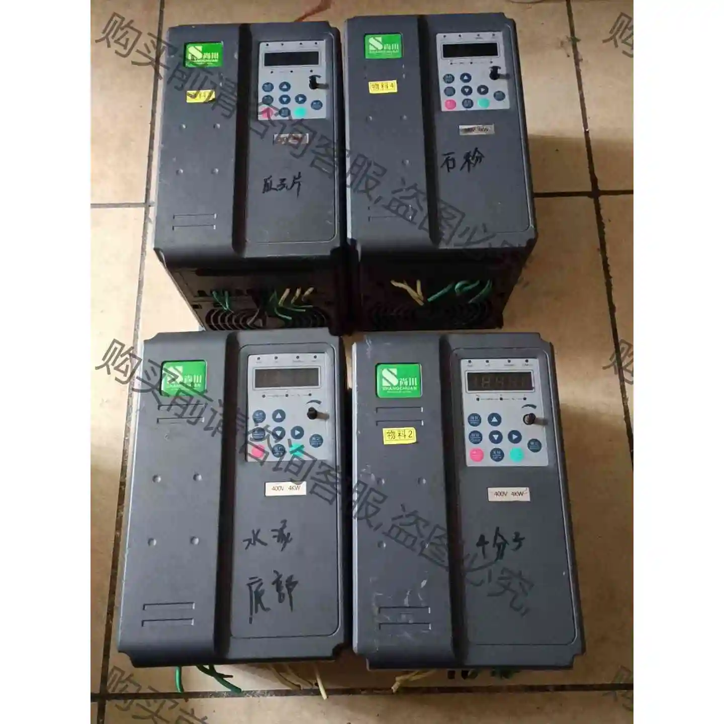 尚川变频器SC-650-4R0G/5R5P T4、 议价产品 原装拆机功能完好