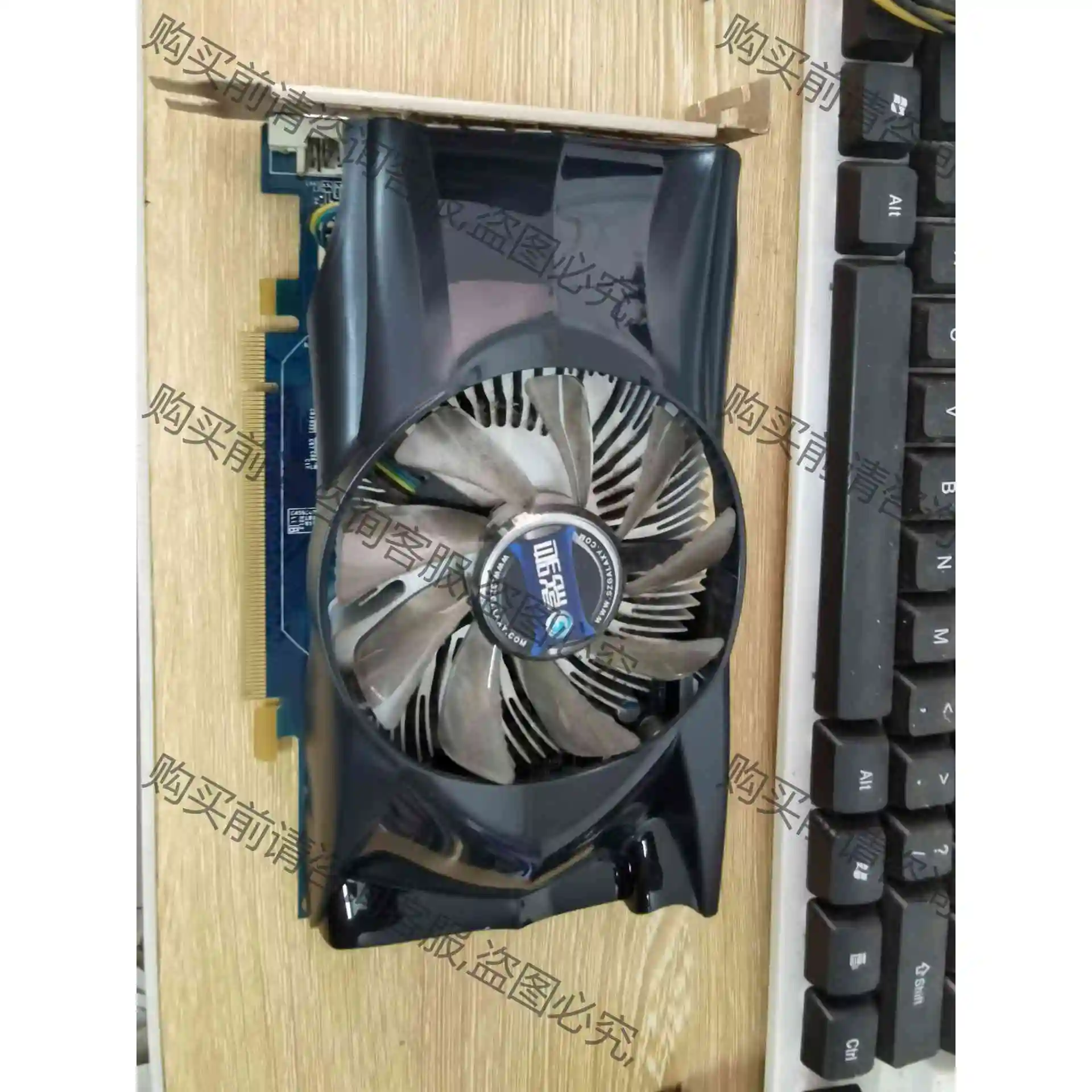 拆机影驰GTS450 1GDDR5虎将，跑分17000+，甜 议价产品 原装拆机