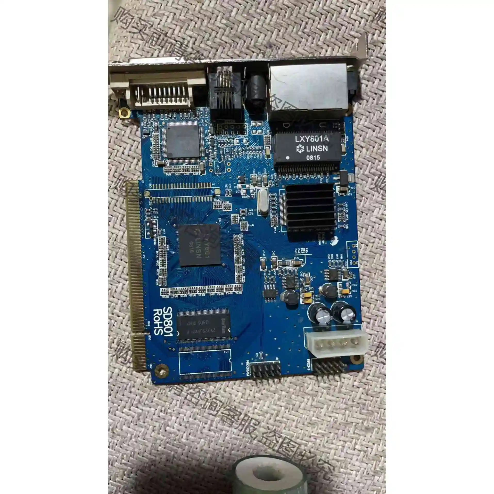 23LED电子显示屏控制卡 LXY801A SD801灵星雨 议价产品 原装拆机