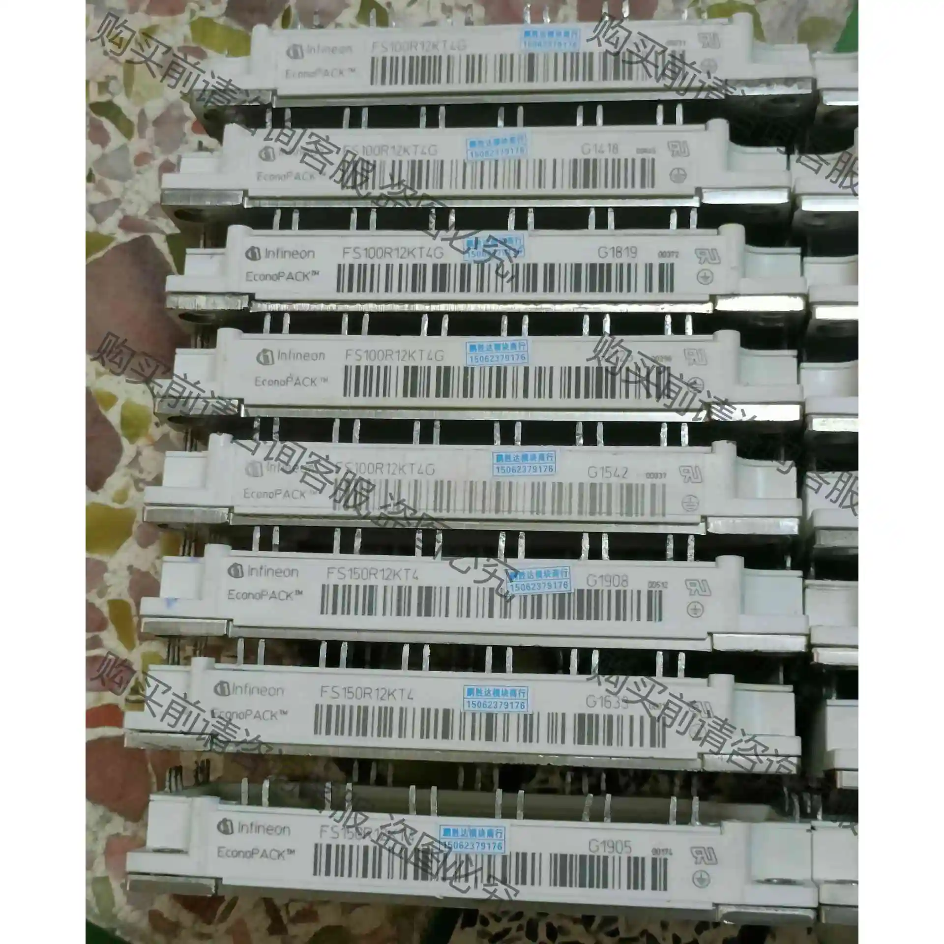 FS100R12KT4G FS150R12KE3 FS15 议价产品 原装拆机功能完好