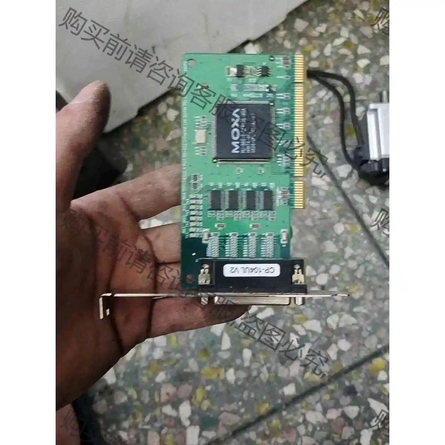 MOXA CP-104UL V2 4口RS232 PCI多串 议价产品 原装拆机功能完好