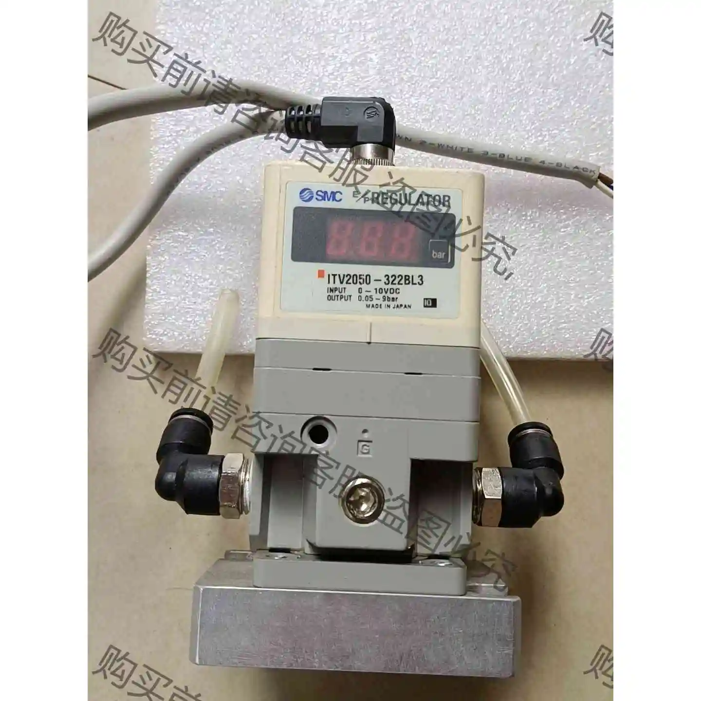 日本SM比例阀，ITV2050-322BL3.原装拆机正品 议价产品 原装拆机