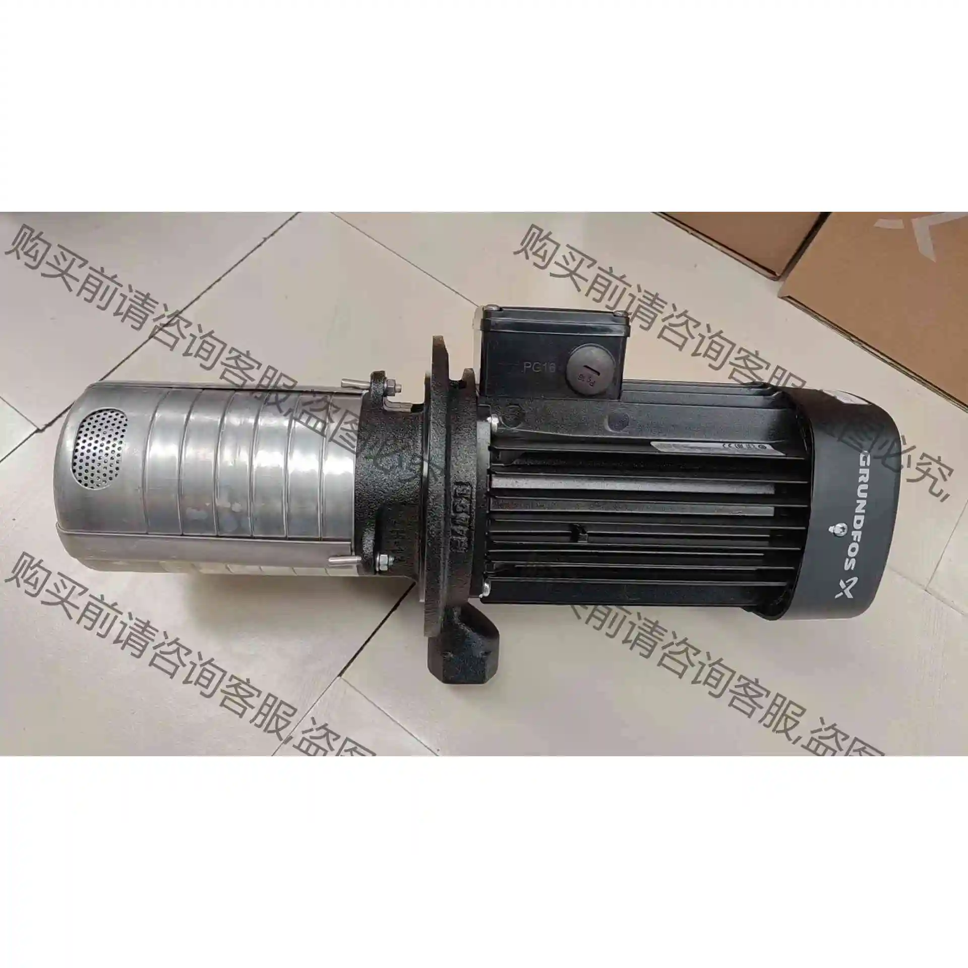 GRUNDFOO 格兰富 MTH2-6/6 水泵，全新原装进 议价产品 原装拆机