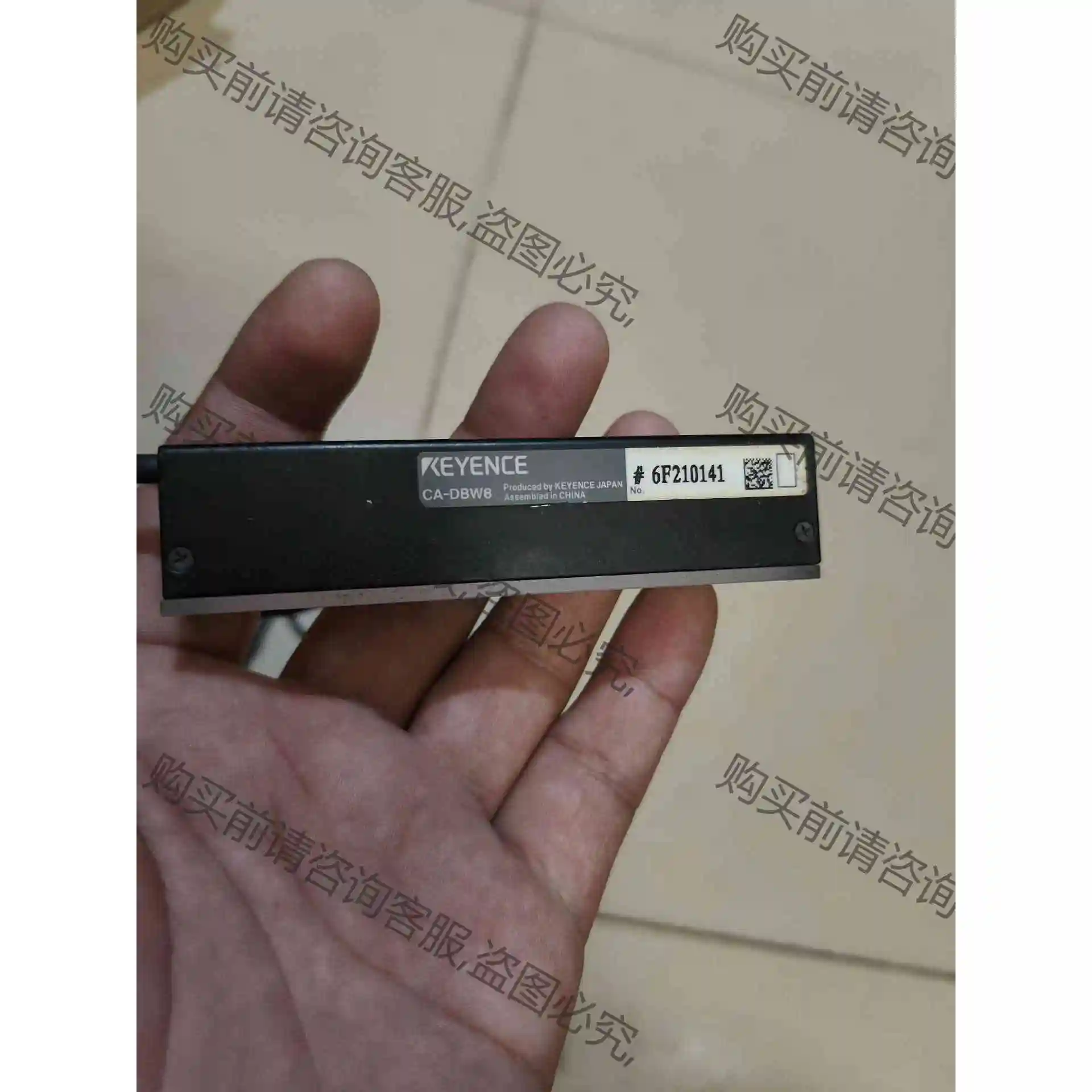 CA-DBW8 基恩士条型光源，二手拆机，功能包好，实物如图 议价产