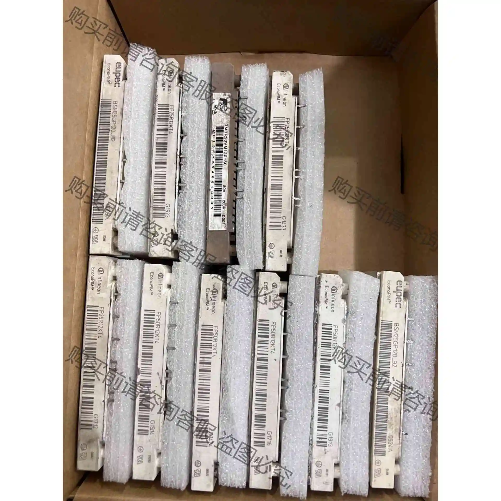 fp25r12kt4、bsm25gp120-b2 议价产品 原装拆机功能完好