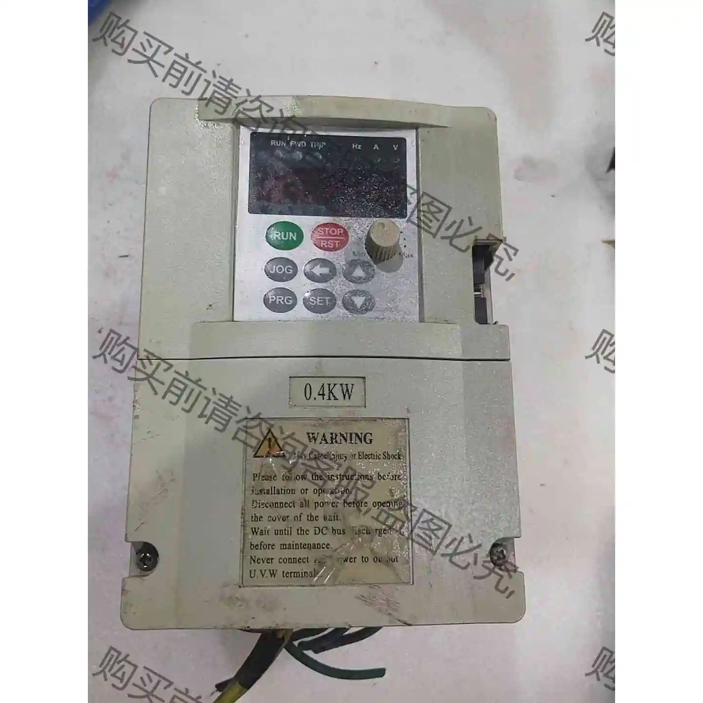 变频器日博 ribo RB800-R4-GB-01,220V 议价产品 原装拆机功能完