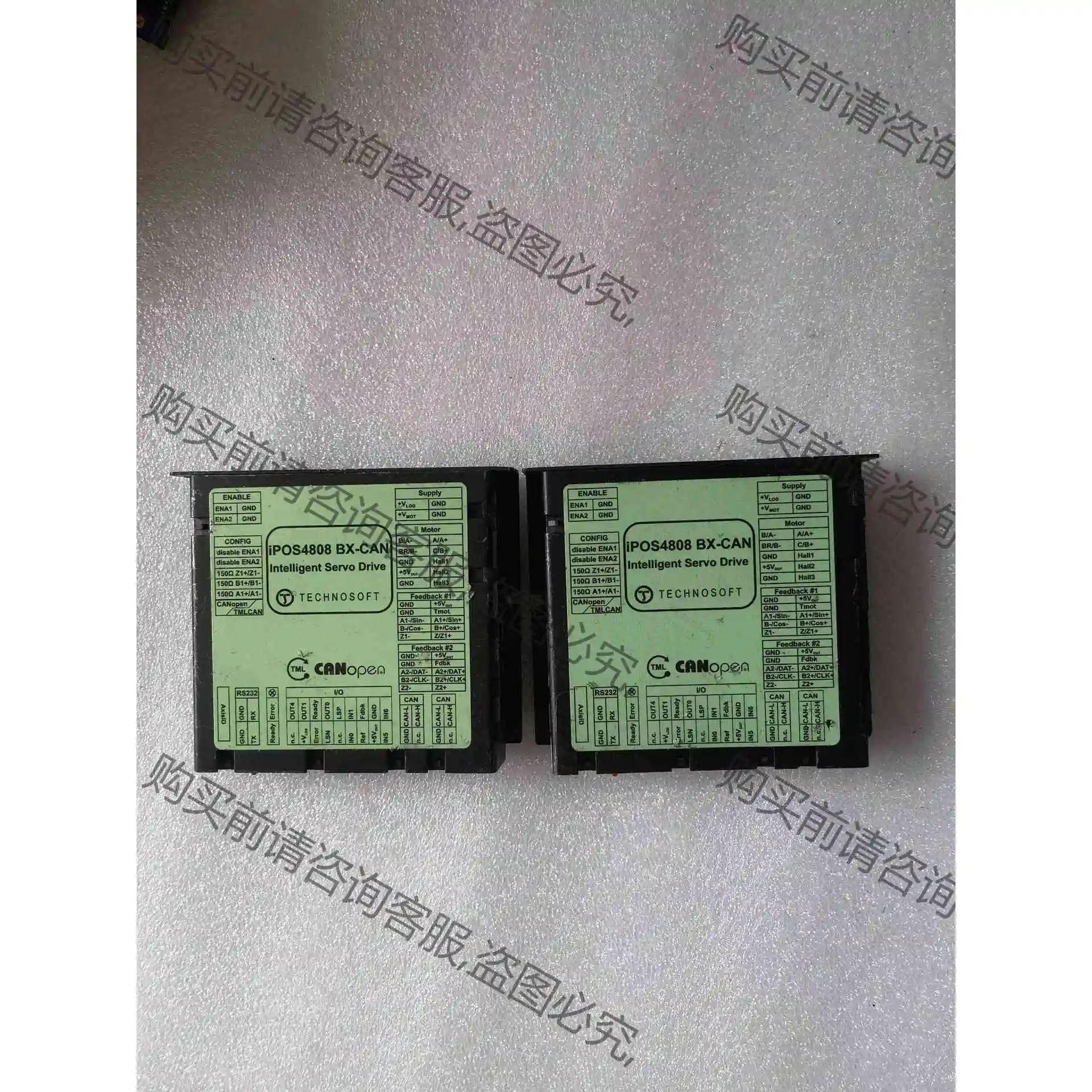 Technosoft IPOS4808 BX-CAT直流智能 议价产品 原装拆机功能完好