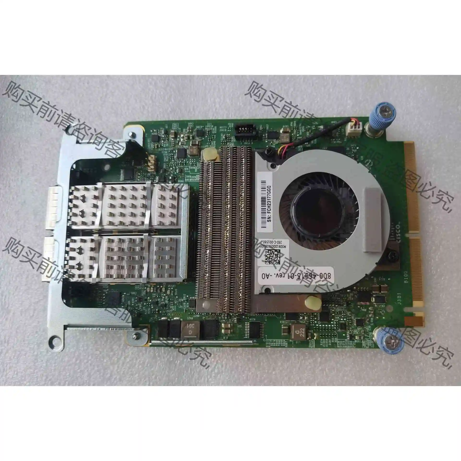 思科UCSC-M-V100G-04 VIC 1477 2端口 议价产品 原装拆机功能完好