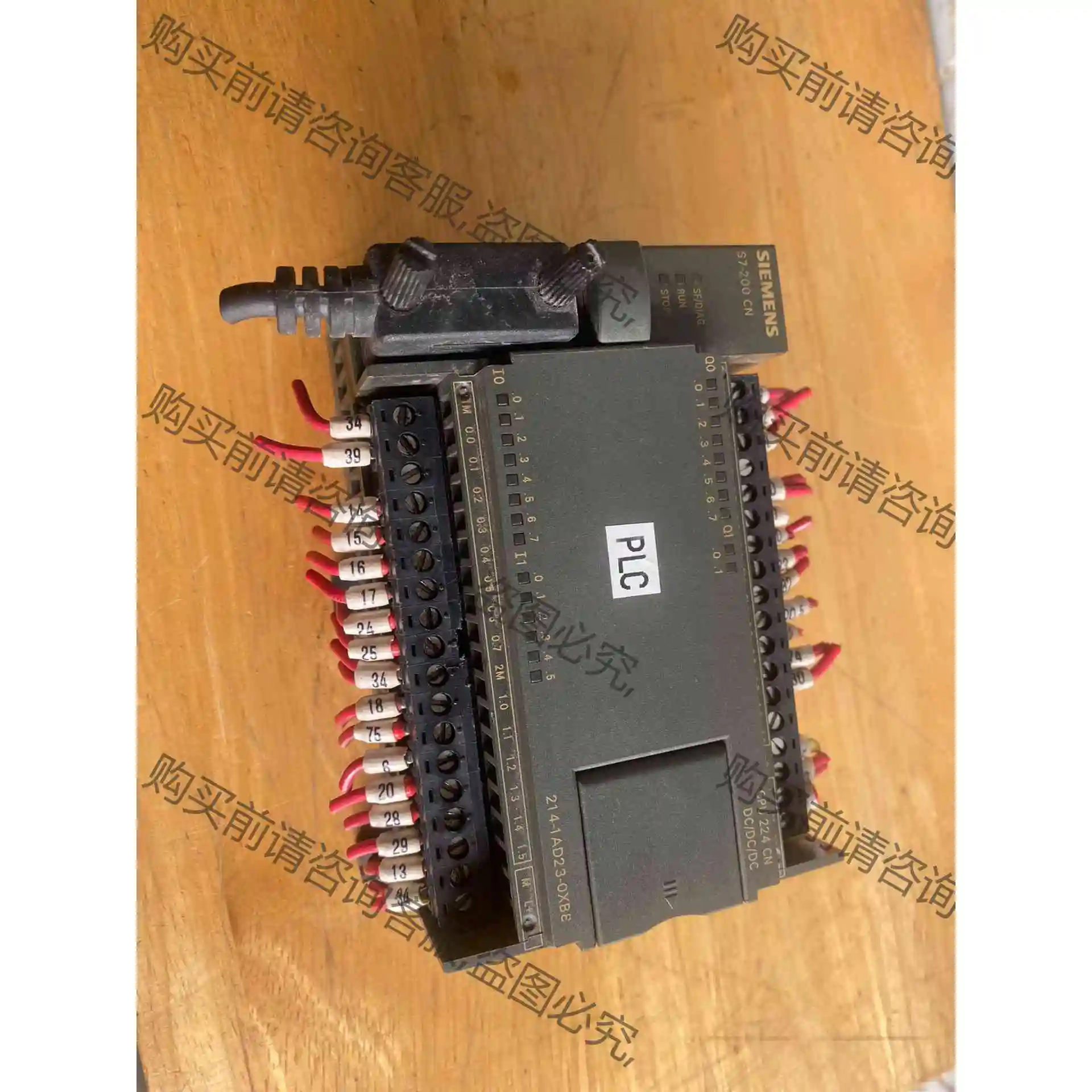 西门ziPLC 6ES7-214-1AD23-0XB8,成色 议价产品 原装拆机功能完