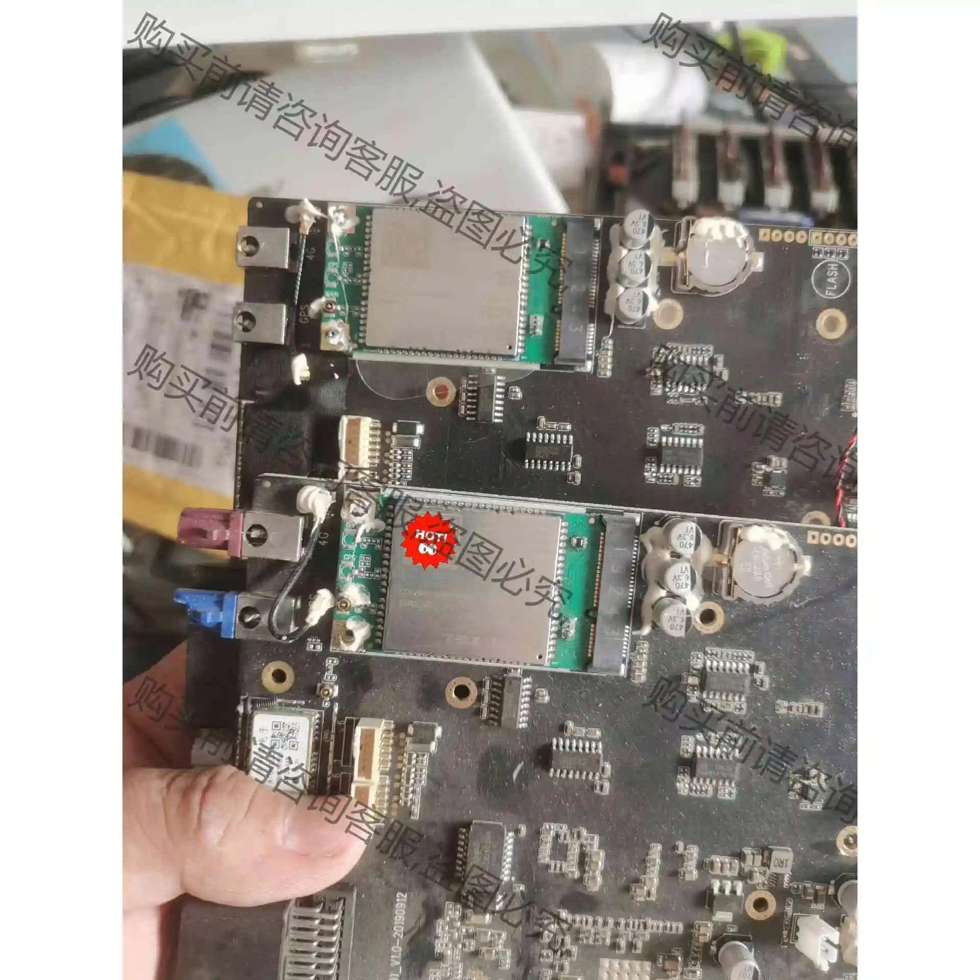 QUECTEL EC20 4G模块有两个正常拆机包好，45 议价产品 原装拆机
