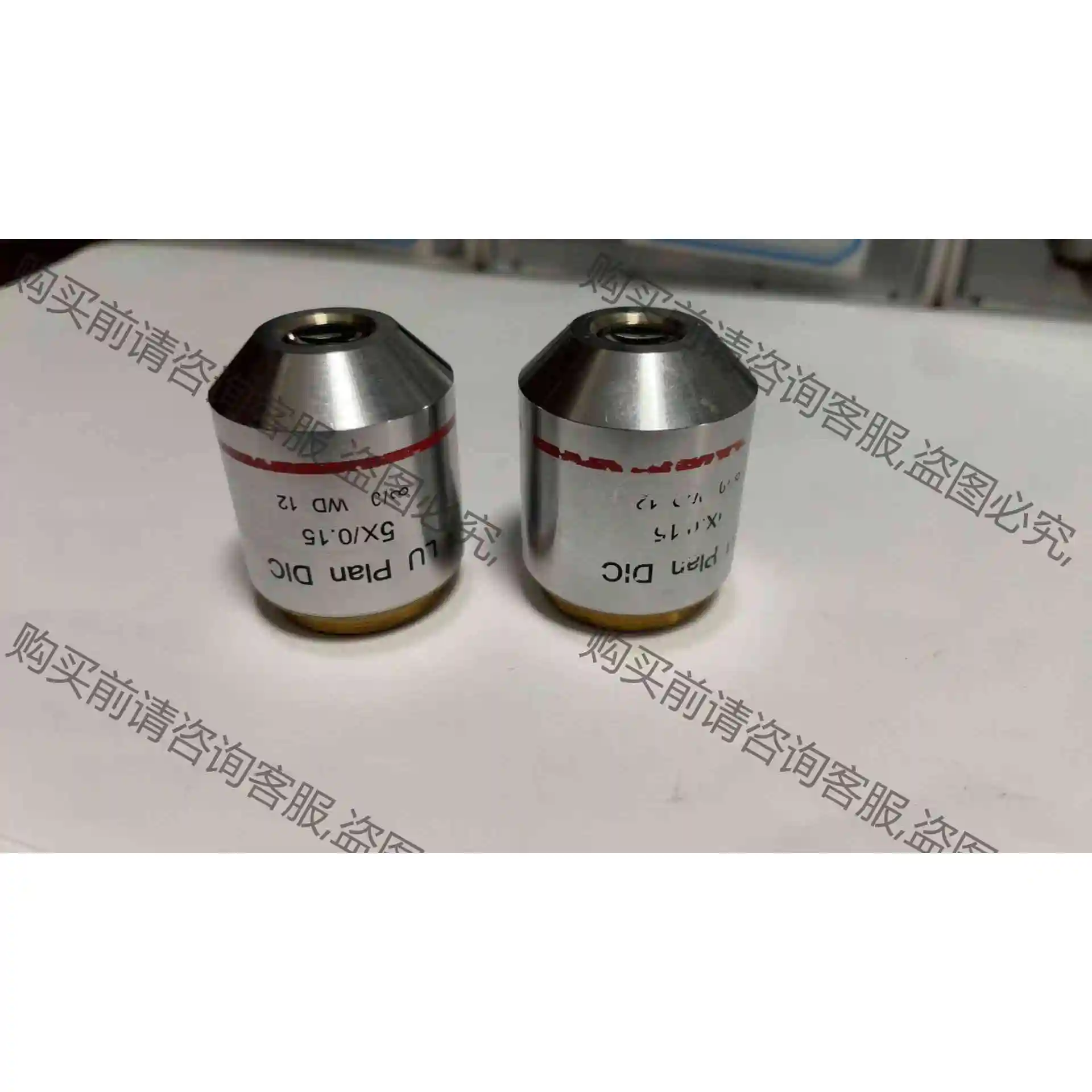尼康物镜 LU Plan DIC 5X/0.15 议价产品 原装拆机功能完好