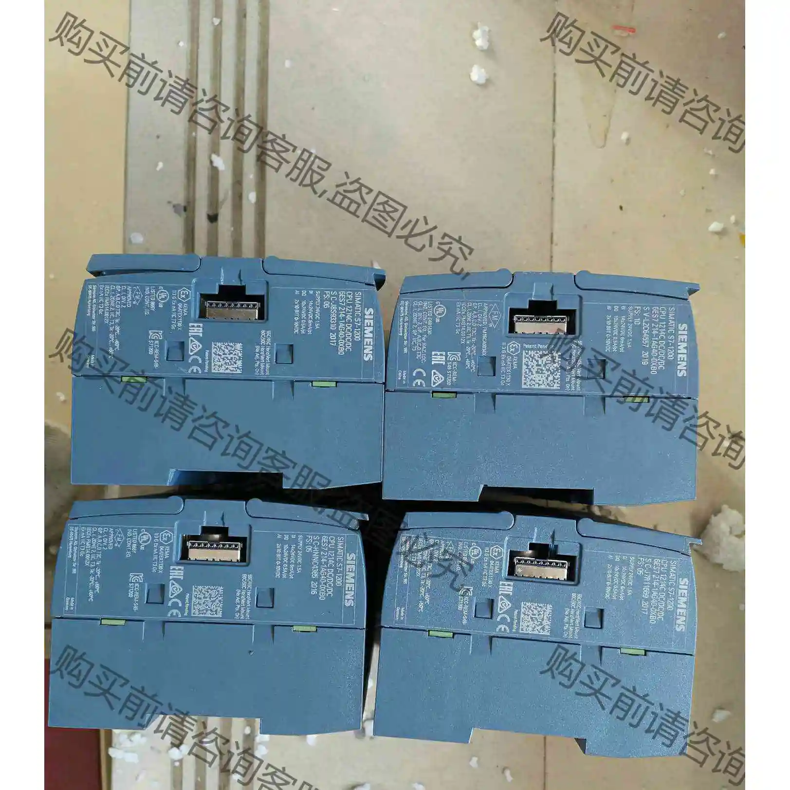 214-1ag40 214-1ag40cpu1214c 西门 议价产品 原装拆机功能完好