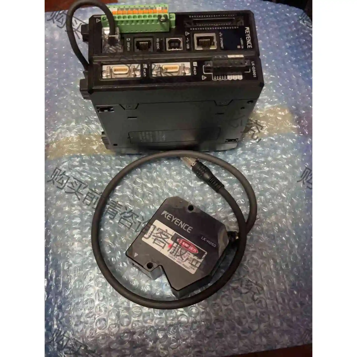 基恩士LK-G5001V+LK-H050 ；功能都是OK的； 议价产品 原装拆机功