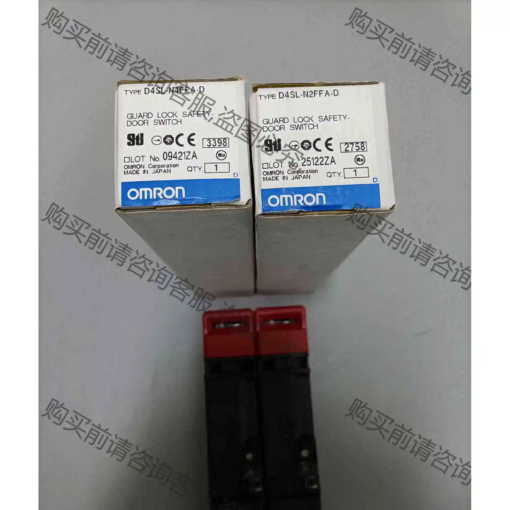 D4SL-N2FFA-D 欧姆long安全门锁 议价产品 原装拆机功能完好