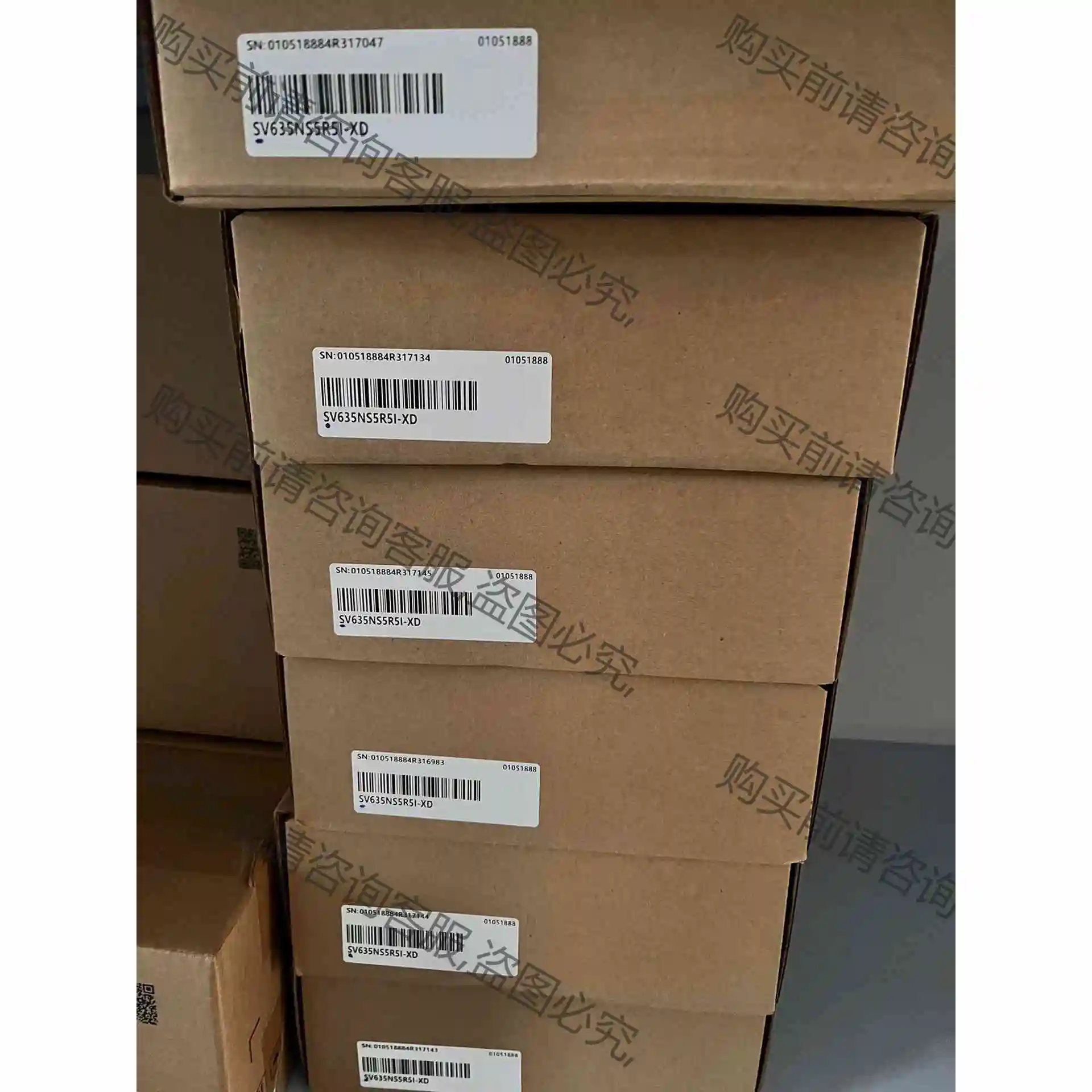 汇川SV635NS5R5I-XD，全新伺服驱动器，盒码一致， 议价产品 原装