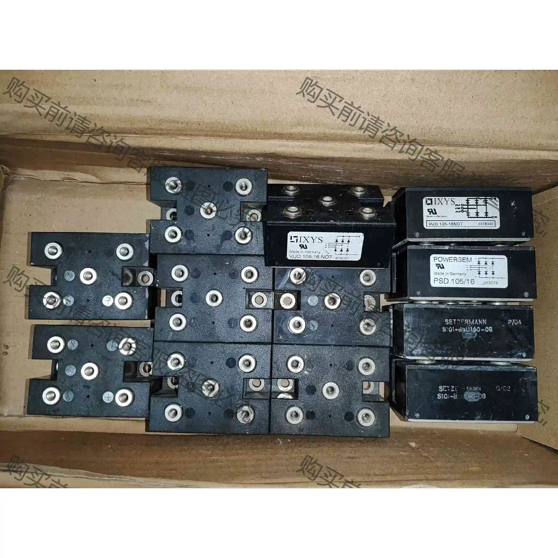 PSD105/16，VUO105-16N07，S1OI-B6议价产品原装拆机功能完好