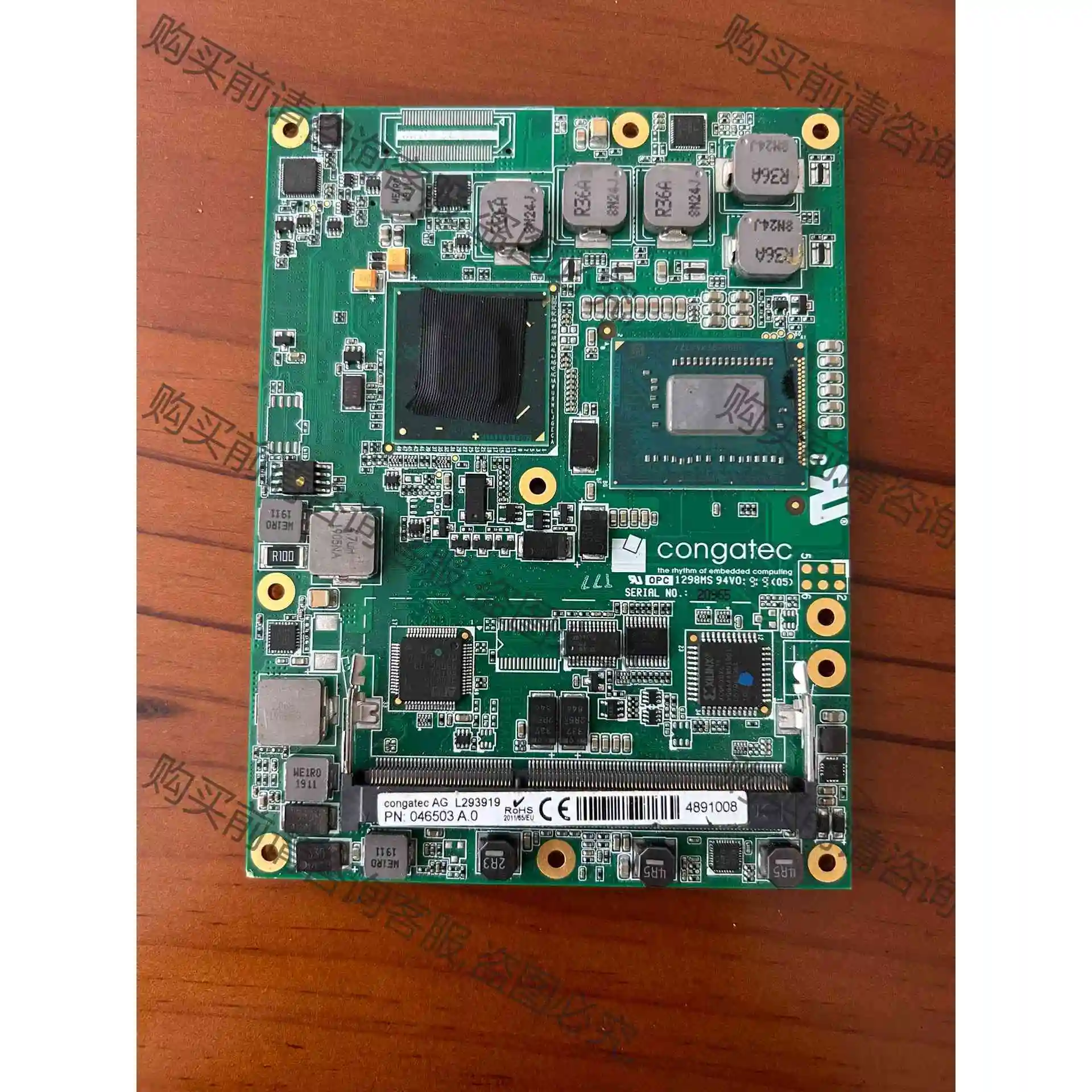 congatec TS77主板 AGL293919 PN: 议价产品 原装拆机功能完好
