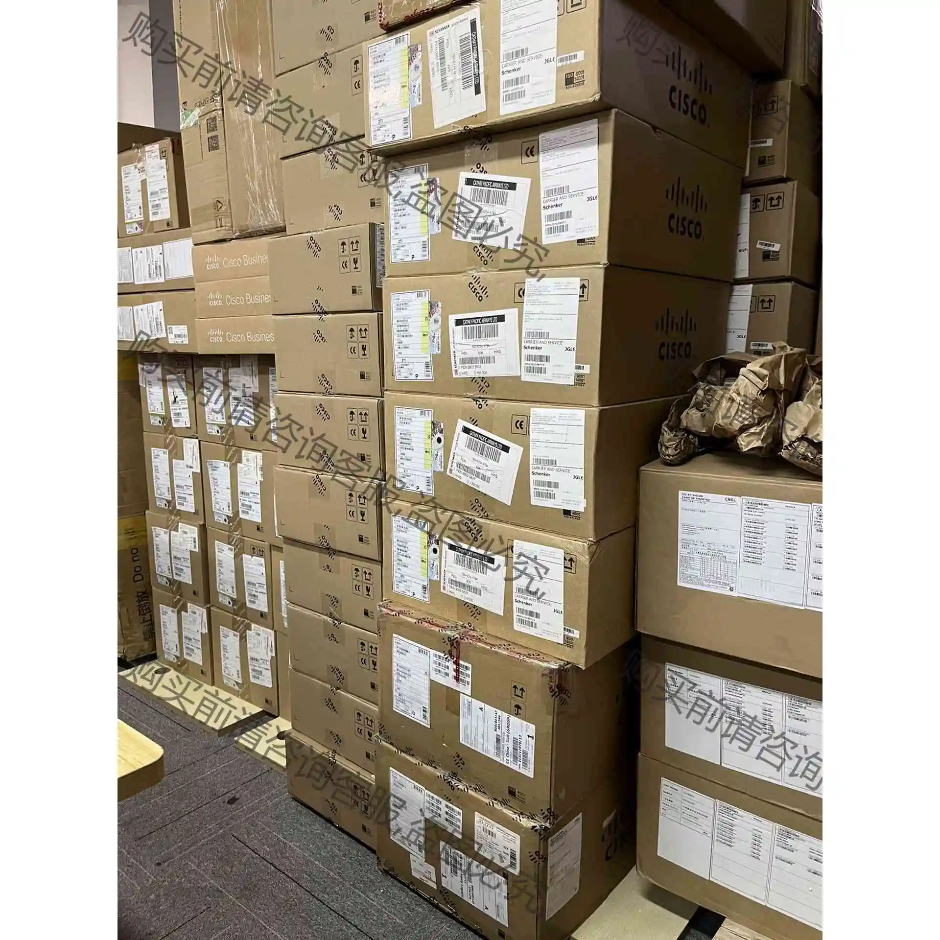 思科C9500-40X-A 原装行货 议价产品 原装拆机功能完好