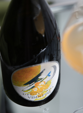 啤酒花气泡酒Pet-nat意大利维丝缇妮Visintini传统法起泡酒自然酒