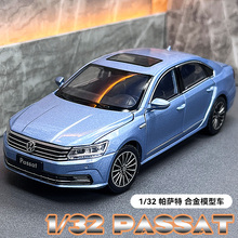 大众原厂授权合金车模1:32帕萨特声光男孩玩具车仿真避震汽车模型