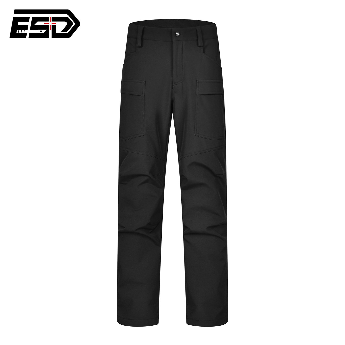 ESD加绒软壳裤战术裤男户外军迷工装裤秋冬修身弹力多口袋作训裤