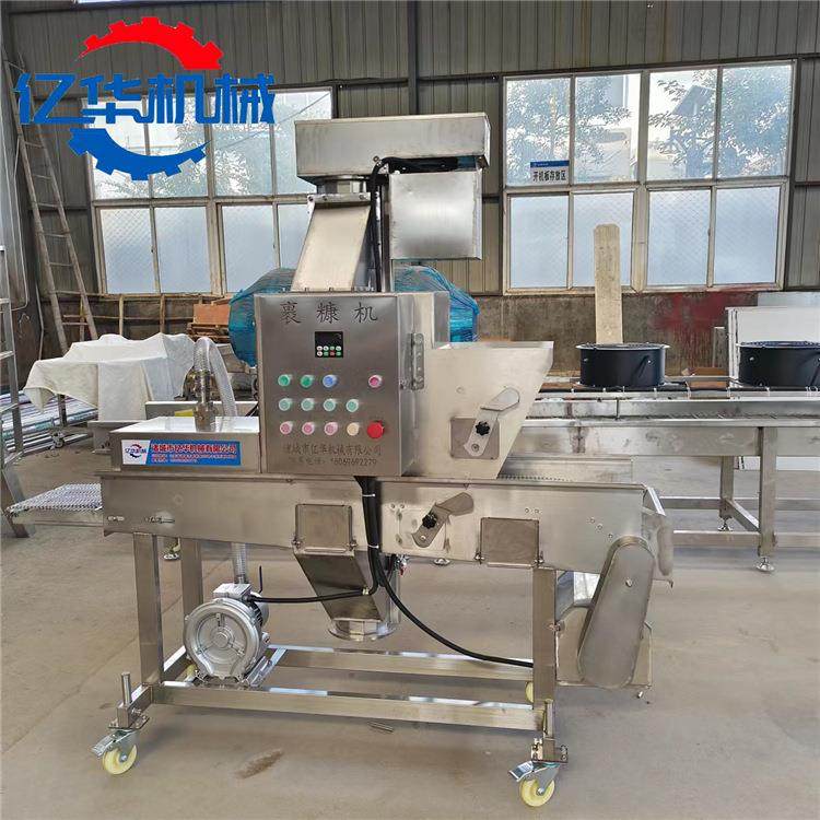 刀鱼上糠机 油炸带鱼裹面包糠设备 全自动鱼排裹糠机生产厂家