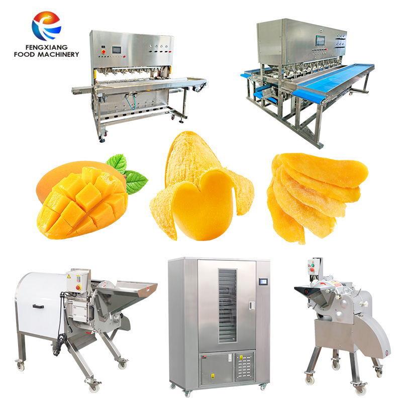 工厂直销高性能高效高产量商用芒果削皮机芒果汁芒果干果脯去皮机