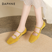 芭蕾风玛丽珍女鞋 达芙妮平底单鞋 软底法式 小凉鞋 女2026新款 春夏季