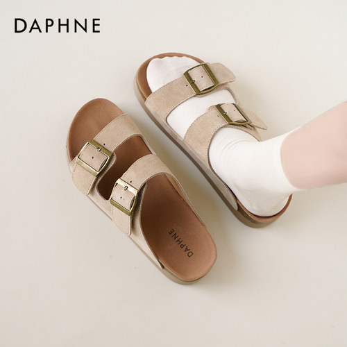 达芙妮勃肯拖鞋女夏外穿2025新款