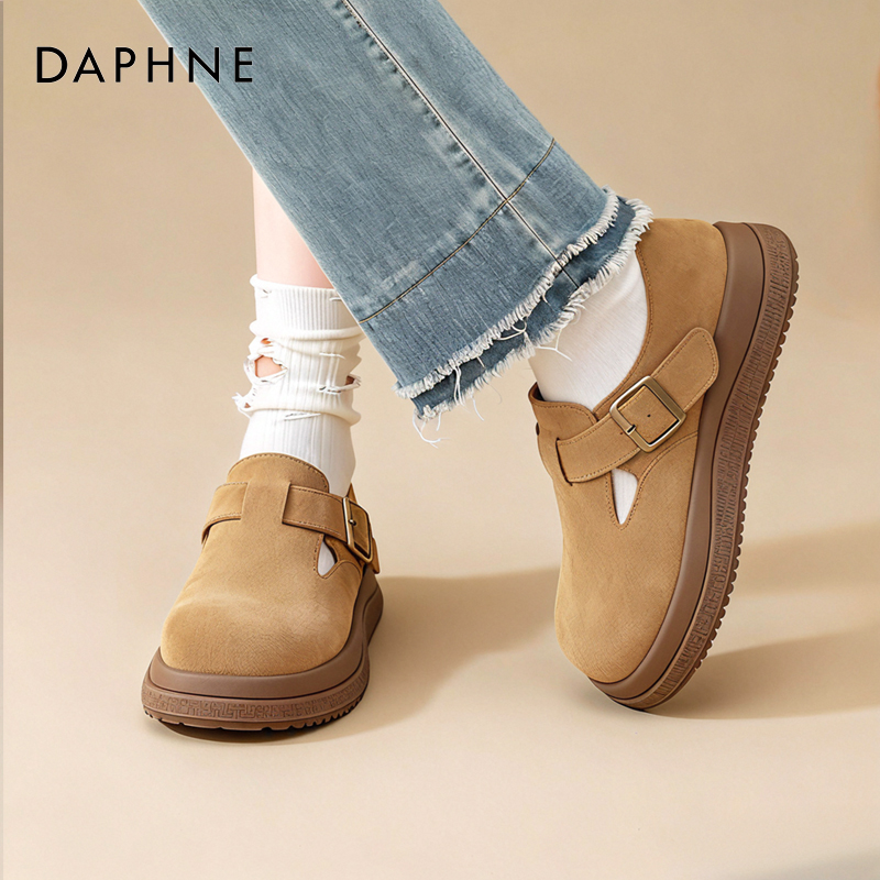 达芙妮勃肯鞋真皮柔软现货秒发