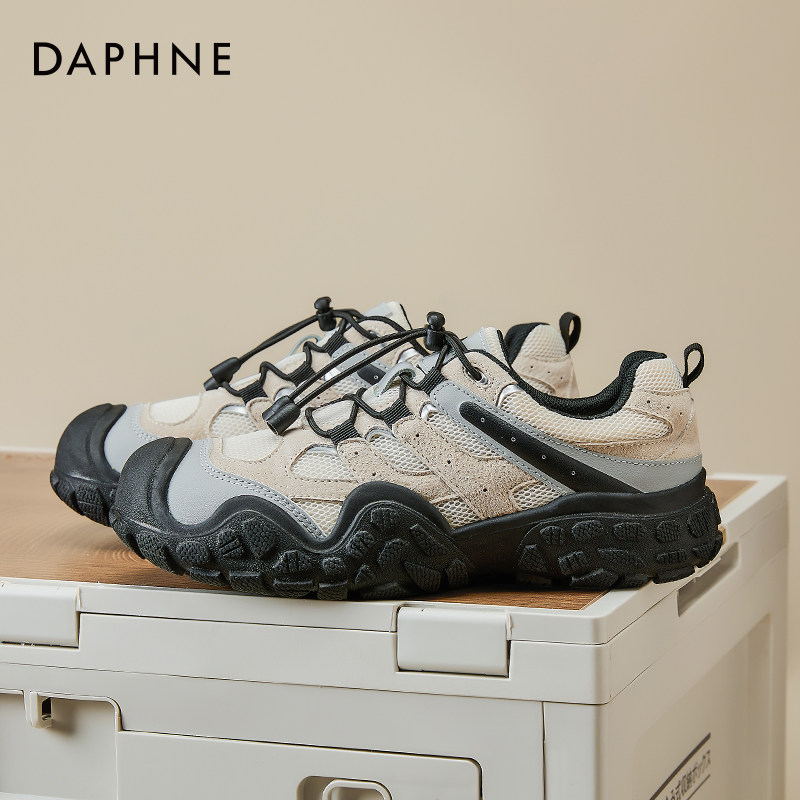 达芙妮徒步登山鞋女2026春季新款户外防滑芭蕾透气老爹鞋丑萌运动,女鞋,时尚休闲鞋,淘宝优惠券,粉丝福利购,淘宝优惠卷