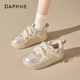 松糕板鞋 达芙妮厚底德训鞋 增高休闲鞋 子阿运动甘鞋 女2026春季 新款