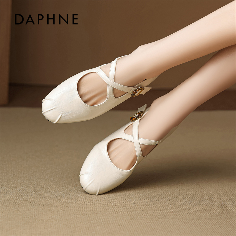 达芙妮芭蕾玛丽珍鞋法式平底单鞋