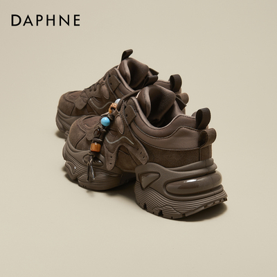 达芙妮厚底老爹鞋女美拉德运动鞋