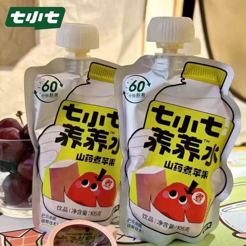 七小七养养水山药煮苹果20袋装