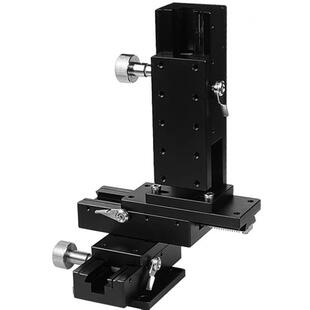 XYZ轴燕尾槽滑台手动位移平台LWD406090精密齿轮齿条移动CCD专用