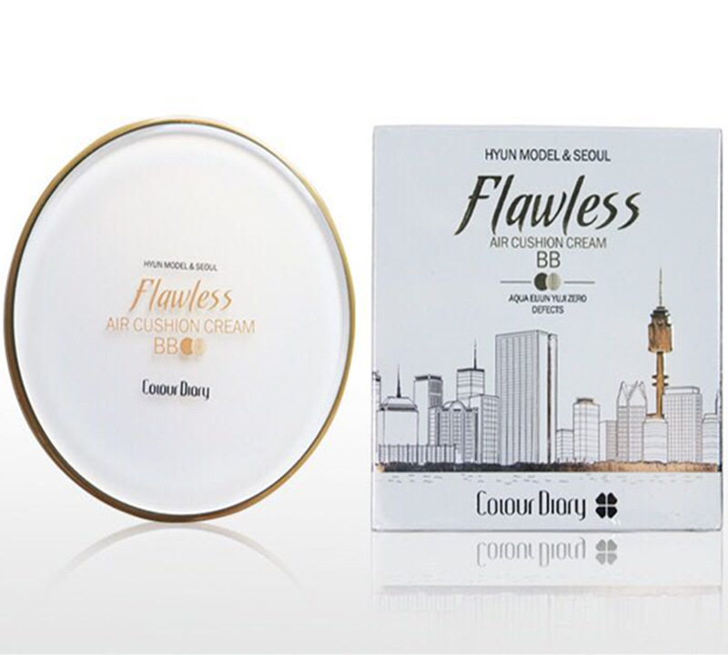 色彩日记隔离裸妆韩国气垫bb霜