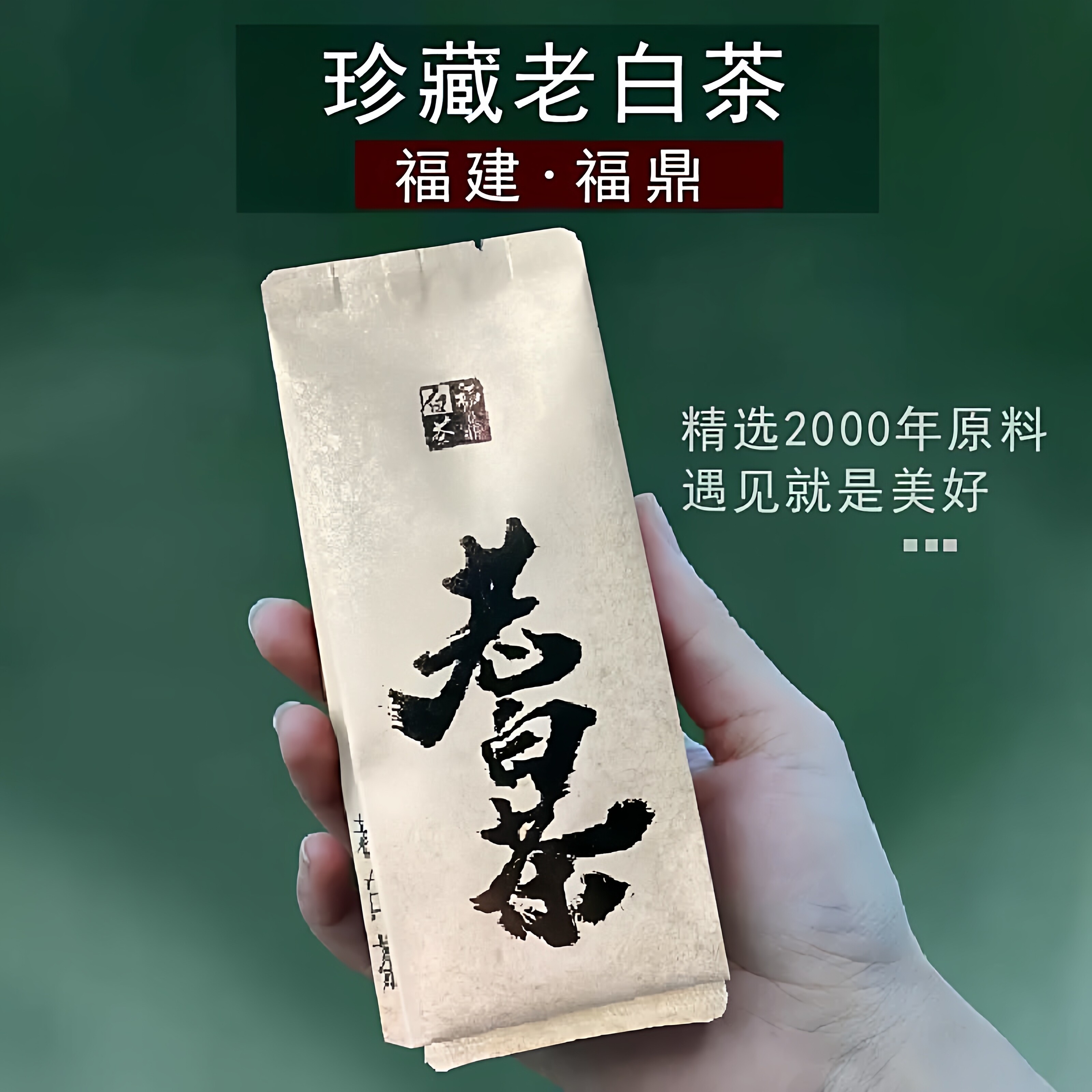 2000药香枣香老寿眉福鼎白茶贡眉
