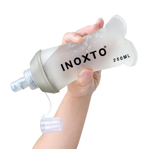 inoxto鹰图越野跑挤压式运动水杯
