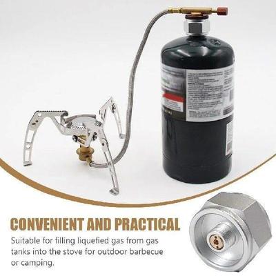 Gas Range Adapter Cylinder Outdoor Supply Propane Tank