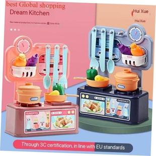 set toys kids playing cooking gift kitchen boys cheap girls