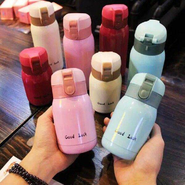 200ml Cute Candy Mini Thermos Cup Kids Cartoon Hot Water